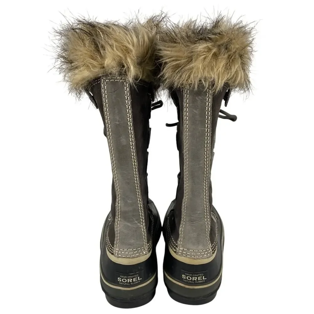 Sorel Joan Of Arctic Women's Waterproof Boots Faux Fur Size 8